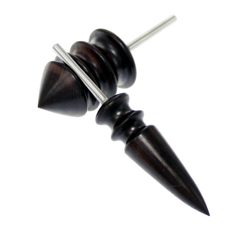 Leather Tool Edge Electric Polishing Slicker Flat Pointed Head Sandalwood Leathers Craft DIY Tools Tip Burnisher