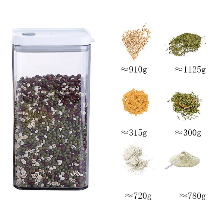 Household Coarse Grain Transparent Sealed Jar Food Grade Storage Jar Dried Fruit Snack Storage Jar with Lid