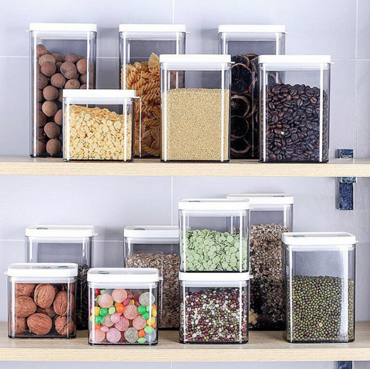 Household Coarse Grain Transparent Sealed Jar Food Grade Storage Jar Dried Fruit Snack Storage Jar with Lid
