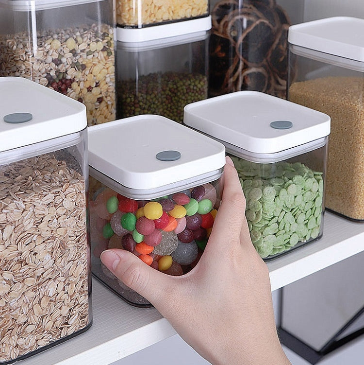Household Coarse Grain Transparent Sealed Jar Food Grade Storage Jar Dried Fruit Snack Storage Jar with Lid