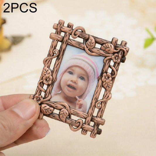 2 PCS Creative Metal Vintage Photo Frame