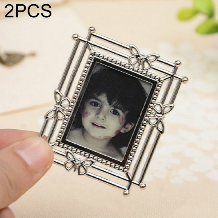 2 PCS Creative Metal Vintage Photo Frame