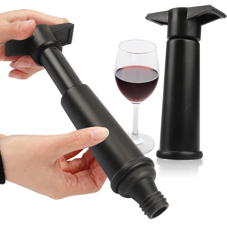 Red Wine Vacuum Pump Freshener Silicone Wine Stopper Set