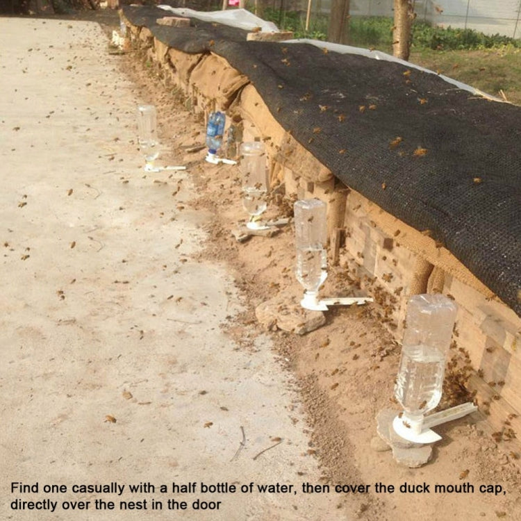 10 PCS Duckbill Type Water Feeder Nest Door Feeder Multi-function Bee Sugar Feeder Beekeeping Tool Supplies