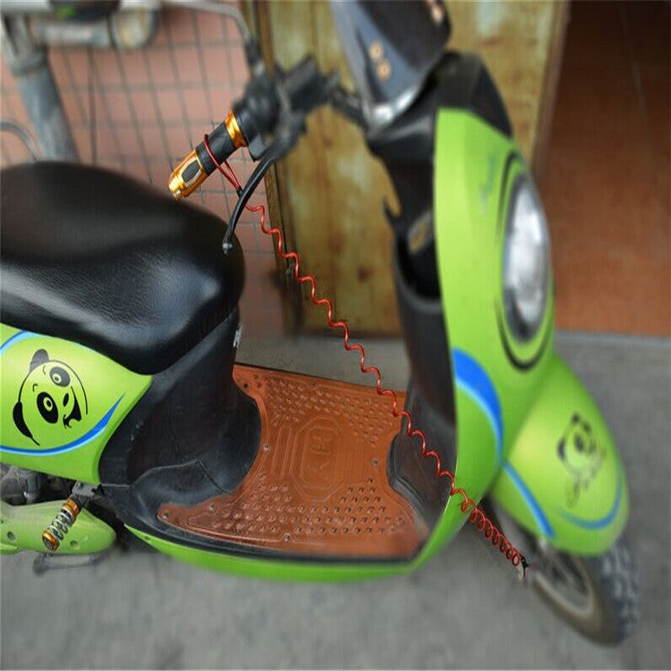 Alarm Disc Lock Security Anti Thief Motorbike Wheel Disc Brake Spring Cable