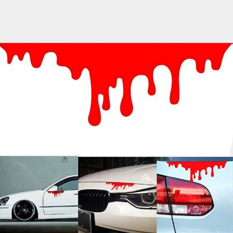 Cool Car Stickers Red Blood DIY Vehicle Body Emblem Badge Car Styling Sticker Car-covers