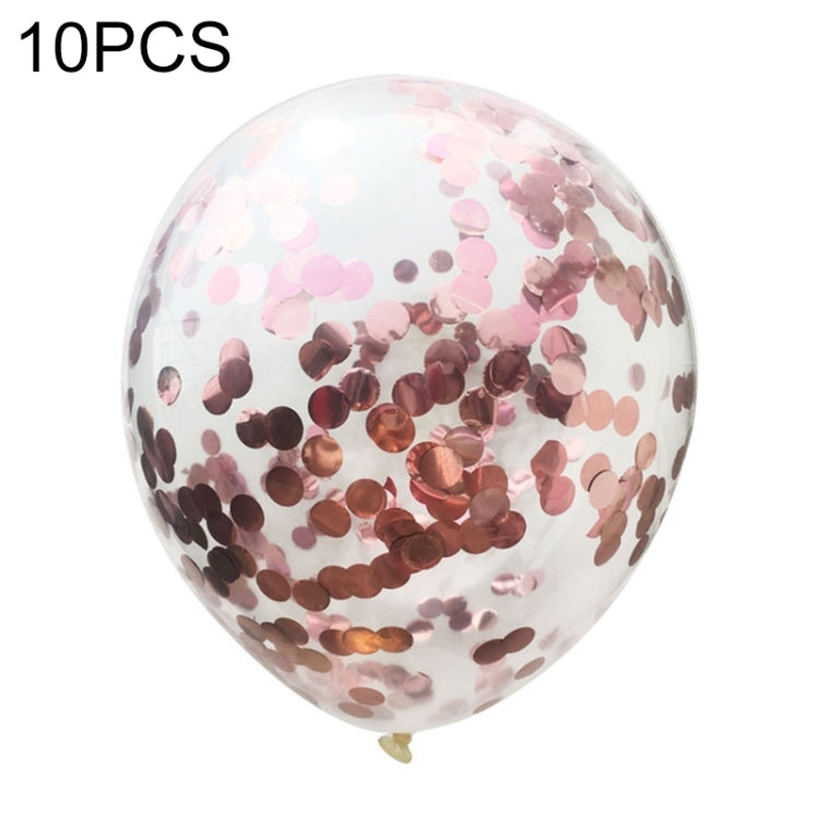 10 PCS 12 Inch Confetti Balloons Wedding Decoration Happy Birthday Party Latex Balloon
