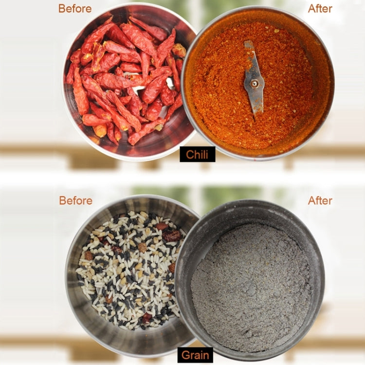 Multi-functional EU Plug Coffee Grinder Stainless Electric Herbs/Spices/Nuts/Grains/Coffee Bean Grinding