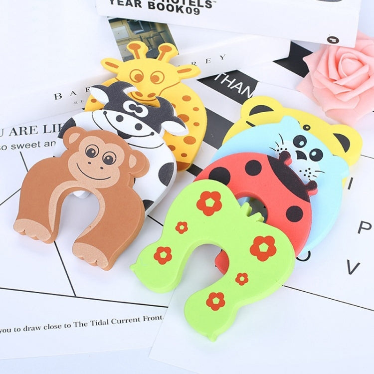 Baby Proofing Door Stoppers Finger Safety Guard Holder Lock Safety Guard Finger Protect Toy For Baby Random Color Delivery