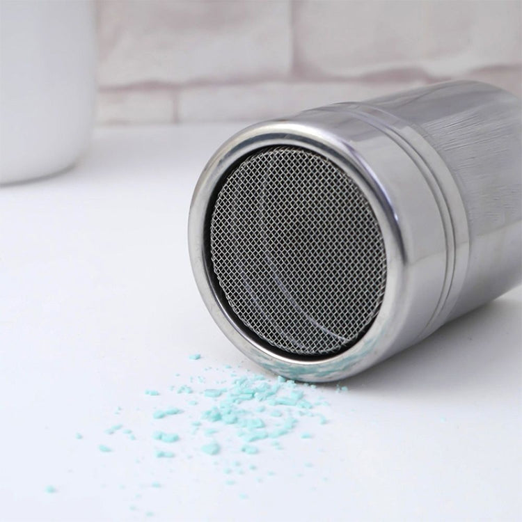 Stainless Steel 304 Dusting Powder Condiment Tank Fine Mesh Barrel Cocoa Powder Household Kitchen Tools