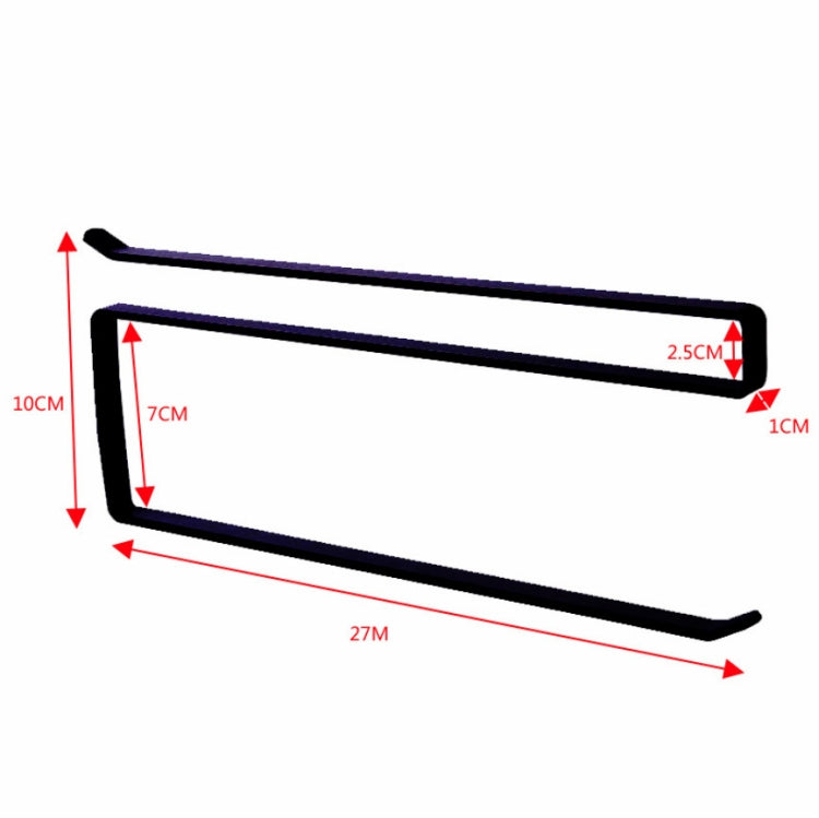 Door Cabinet Hanging Paper Towel Rack Partition Layer Kitchen Paper Cling Film Storage Rack