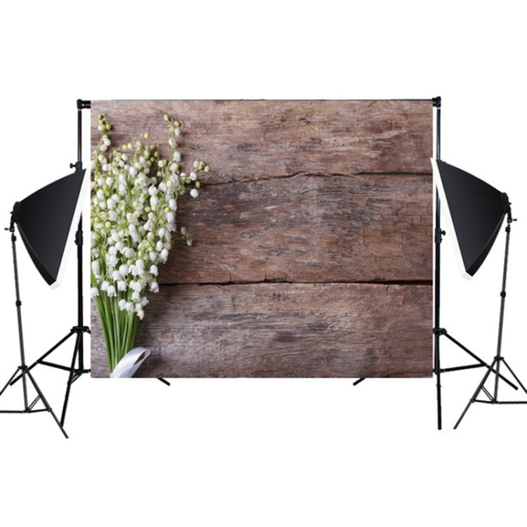 1.25m x 0.8m Wood grain flower branch prop 3D simulation photography background cloth