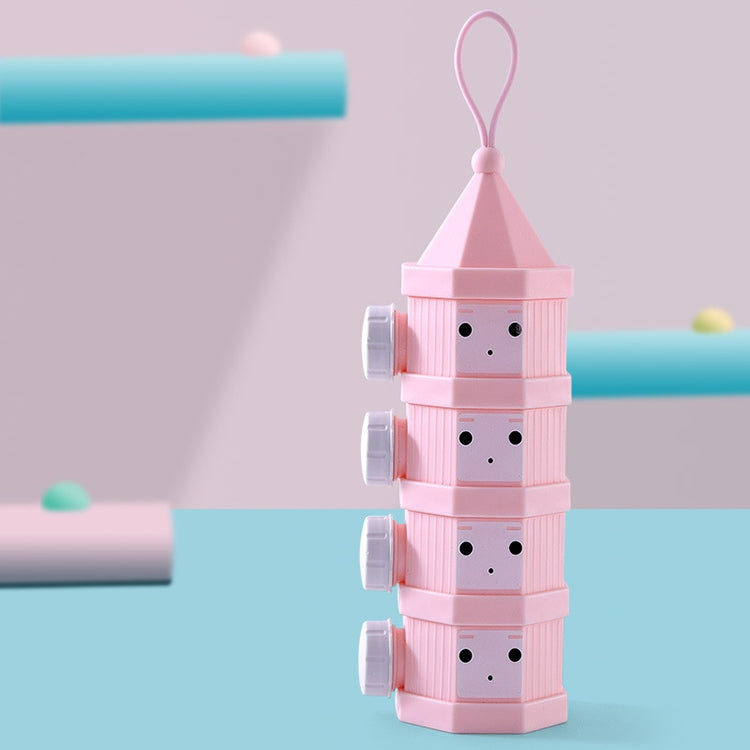 Outdoor Portable Detachable Layered Milk Powder Box Baby Sealed Milk Powder Box