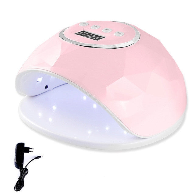 F6 UV LED Lamp Nail Dryer Dual hands Nail Lamp Curing UV Gel Nail Polish With Sensor & Timer & LCD Display
