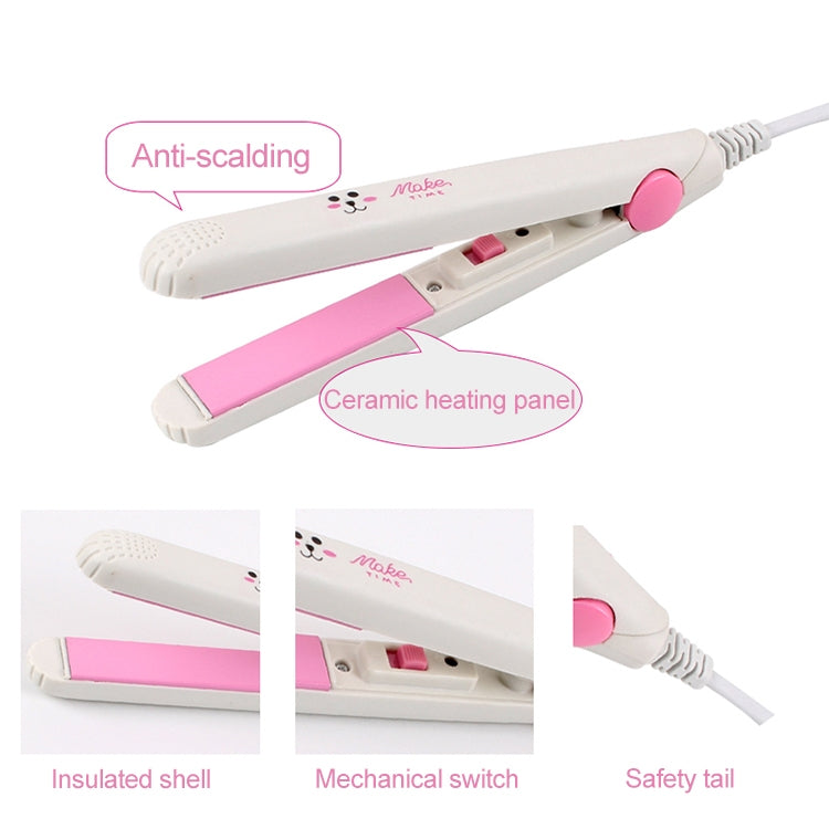 Mini Professional Hair Tools Smoothing Corrugated Travel Straightening Irons