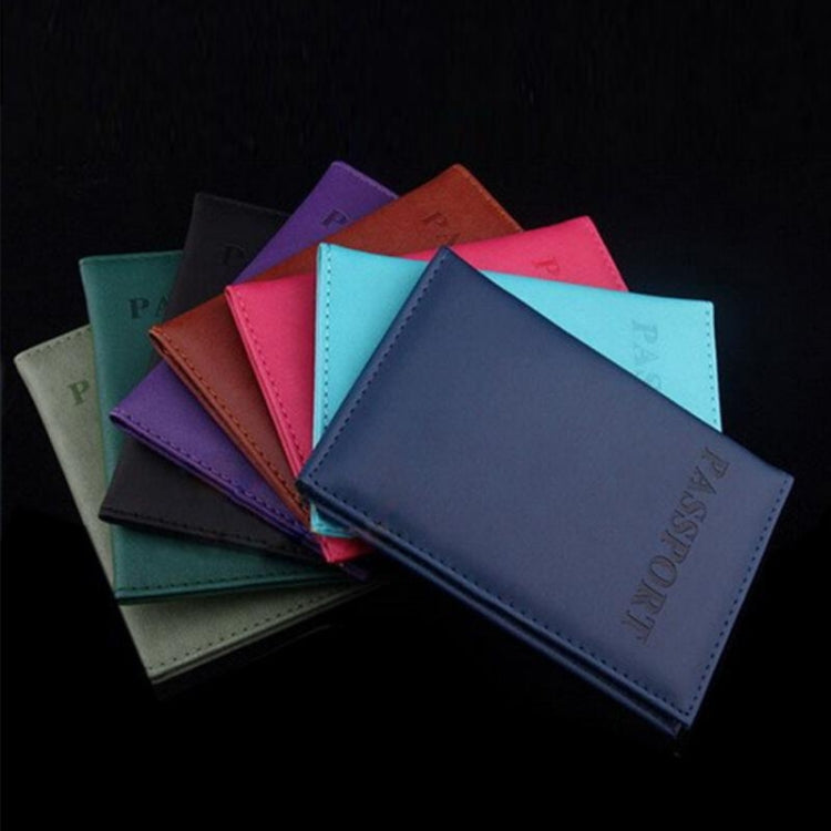 Artificial Leather Travel Passport Cover
