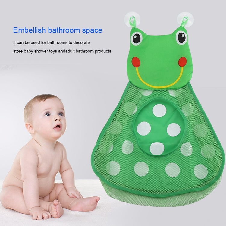 Baby Shower Bath Toys Storage Mesh Bag with Strong Suction Cups