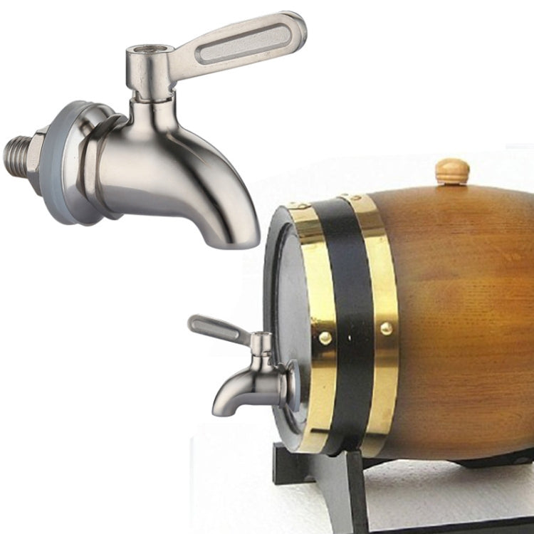 Drink Dispenser Beverage Wine Barrel Tap Spigot Stainless Steel Coffee Juice Faucet