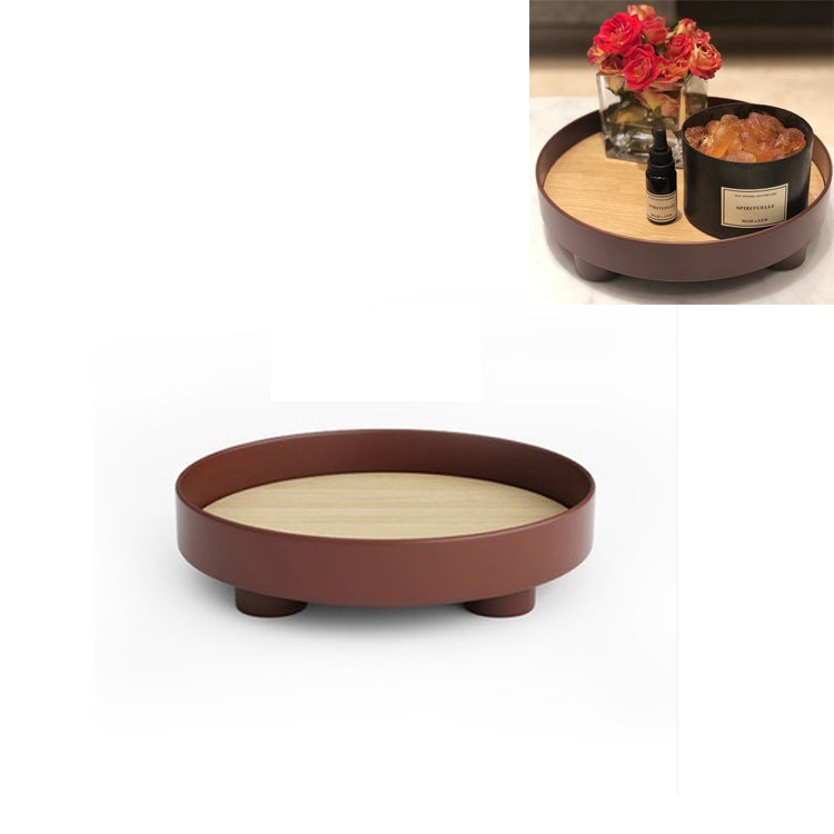 Multifunctional Storage Fruit Tay Cup Perfume Debris Desktop Decoration Plate Tray