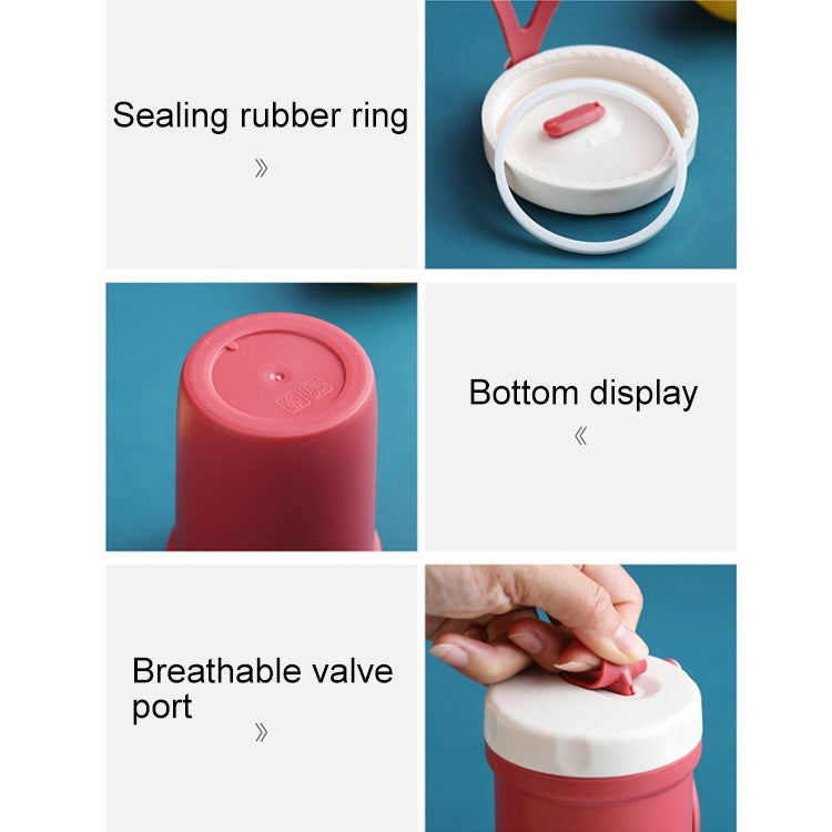 Creative Plastic Breakfast Drink Porridge Soup Anti-scald Microwave Oven Soup Cup