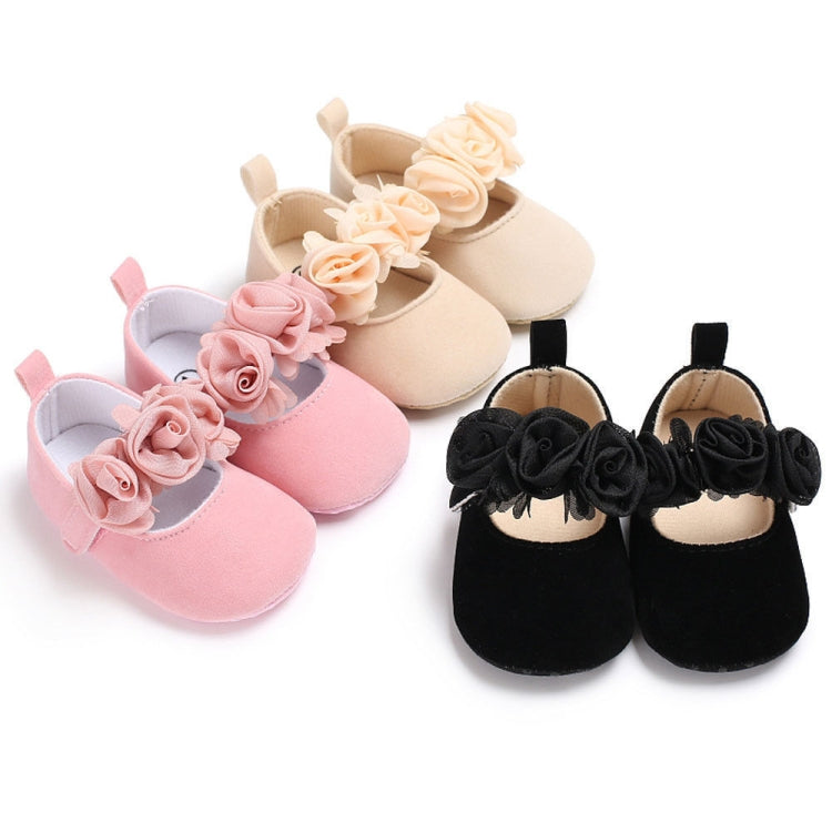 Lovely Flower Baby Girl Newborn Crib Shoes Soft Prewalker Anti-slip Baby Shoes