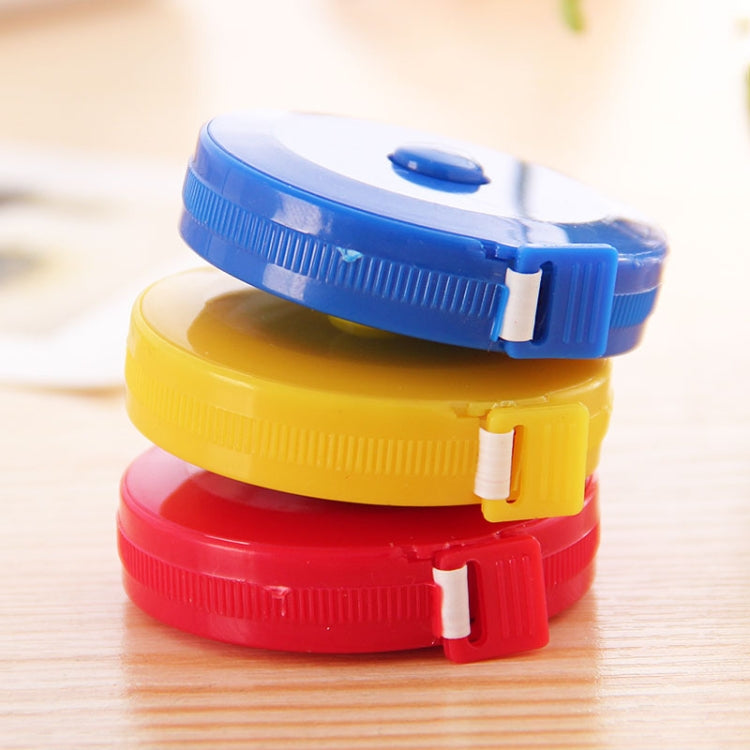 4 PCS 1.5m Cute Plastic Mini Automatic Retractable Tape Measure