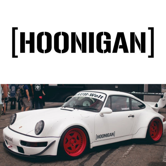 HOONIGAN Car Sticker Vinyl Auto Window Decal