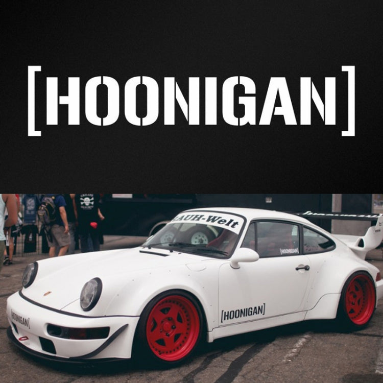 HOONIGAN Car Sticker Vinyl Auto Window Decal