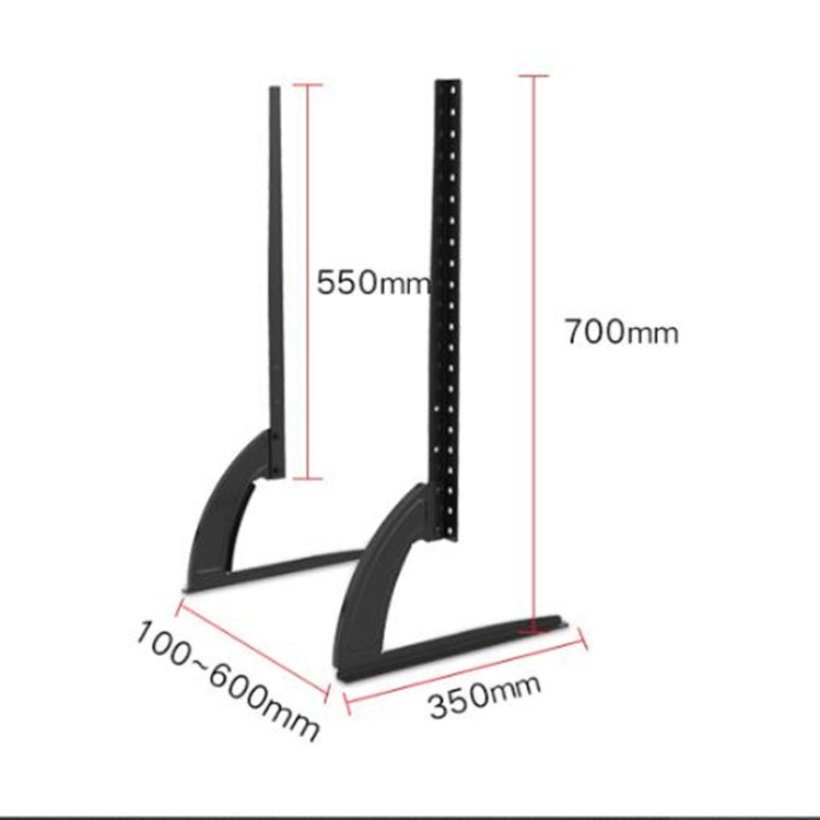 35-72 inch Mount Height Adjustable Universal Stand Base Desktop TV Mount for TV LCD Flat Screen