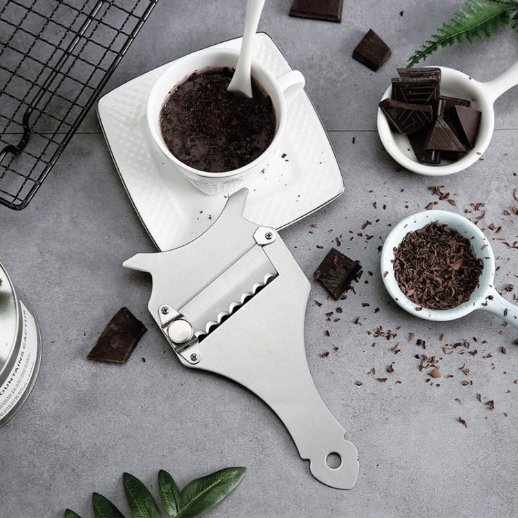 Fork-shaped Chocolate Planer Stainless Steel Truffle Slicer Cheese Grater