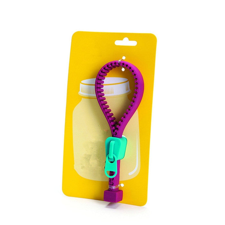 Creative Silicone Zipper Can Opener Multi-functional Non-slip Screwdriver Canned Bottle Opener