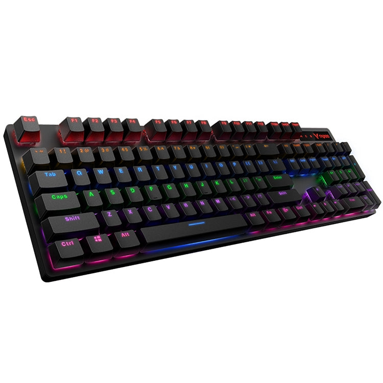 Rapoo V500 PRO Mixed Light 104 Keys Desktop Laptop Computer Game Esports Office Home Typing Wired Mechanical Keyboard