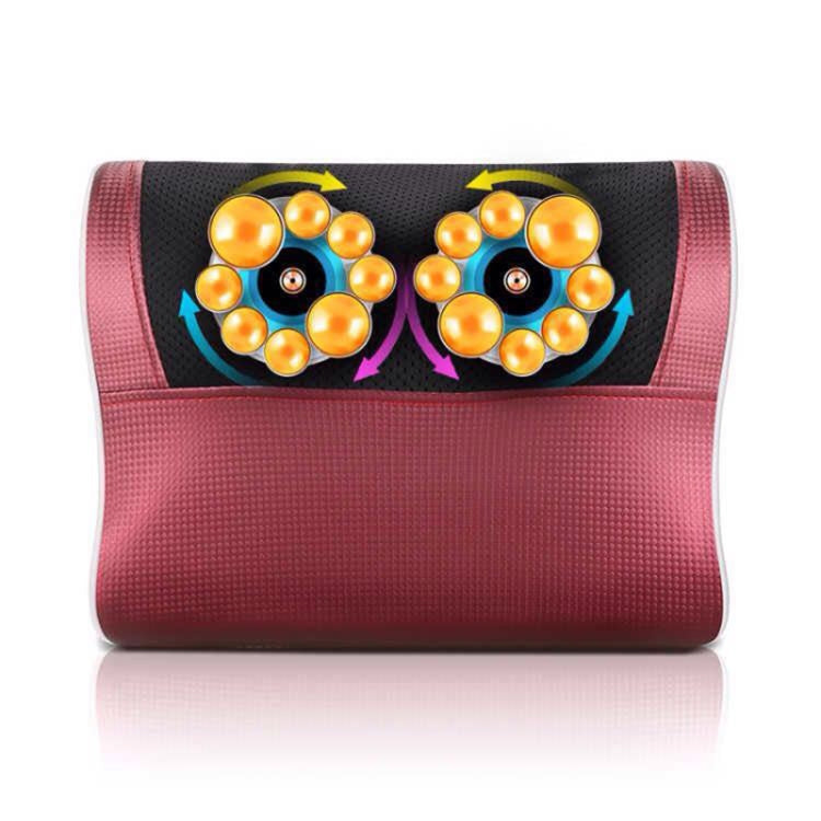 Cervical Spine Massage Pillow Neck Waist Back Multifunctional Electric Massage Cushion
