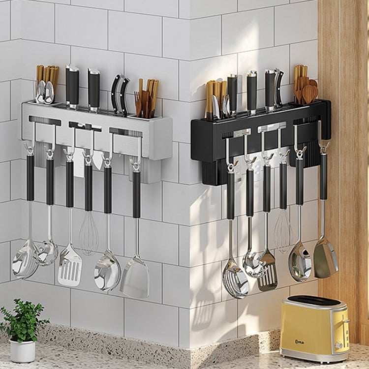 Kitchen Wall-mounted Rack Free Punching Chopsticks Holder