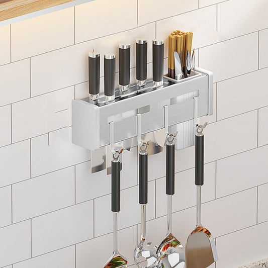 Kitchen Wall-mounted Rack Free Punching Chopsticks Holder