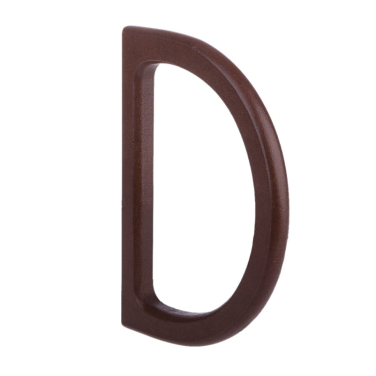 D-shaped Wooden Handle Handbag Accessories