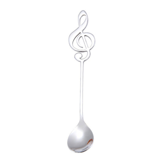 Creative Musical Note Spoon Coffee Stirring Scoop Stainless Steel Titanium Music Bar Spoon Gift Spoon
