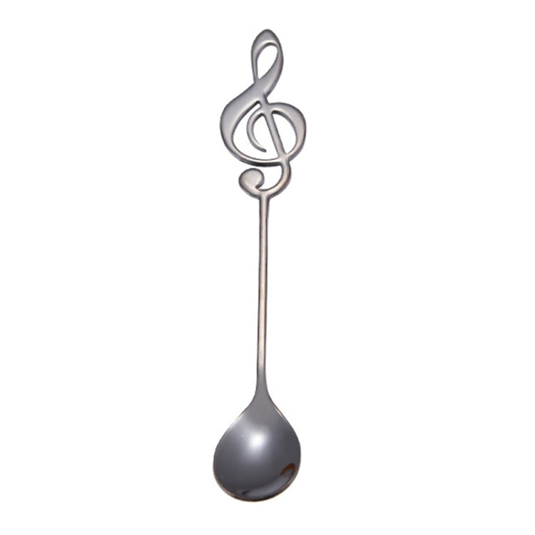 Creative Musical Note Spoon Coffee Stirring Scoop Stainless Steel Titanium Music Bar Spoon Gift Spoon