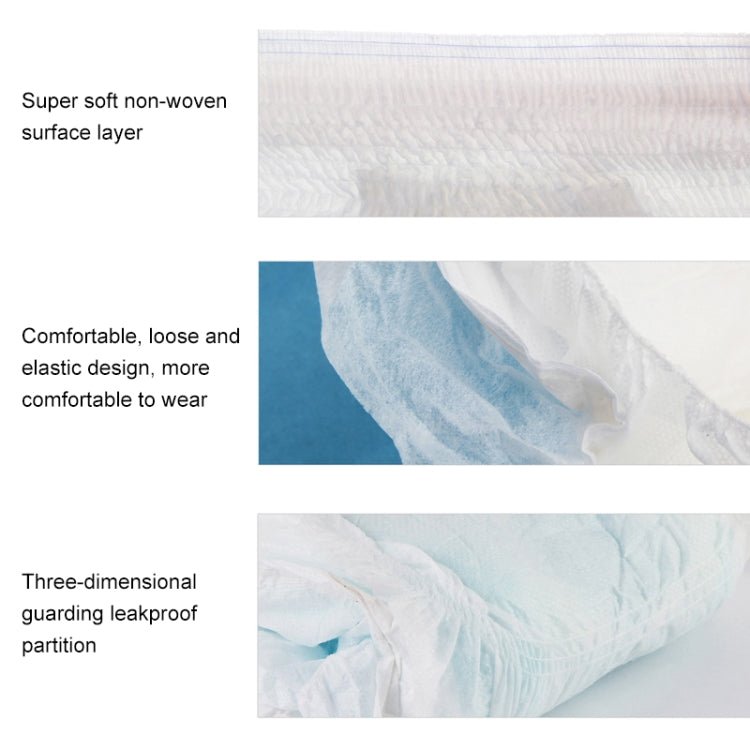 20 PCS Adult and Elderly Underpants Elastic Diapers