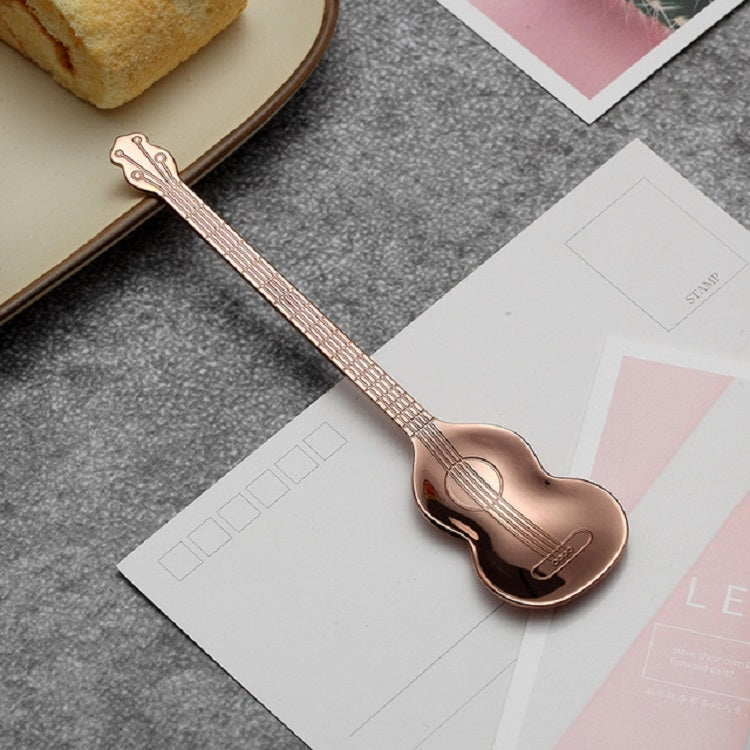 Stainless Steel Coffee Mixing Spoon Creative Musical Instrument Shape Spoon