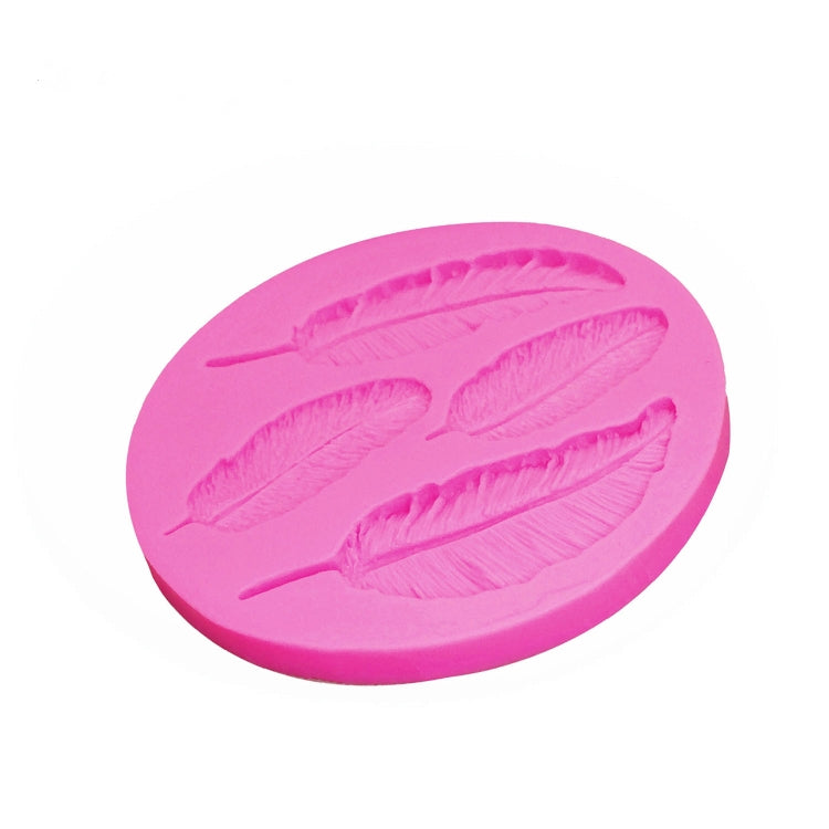 Feather Silicone Mold Fondant Cake Chocolate Decoration Mold