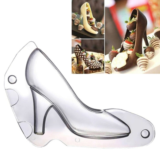 3D Chocolate Mold Fondant Cake Ladies High Heel Mold