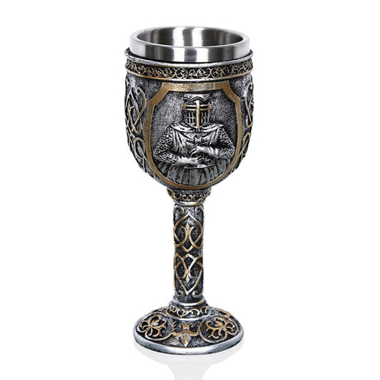 3D Viking Skull Coffee Beer Mug Skull Mug Beer Wine Drink Gift Stainless Steel Knight Decorative Cup for Men
