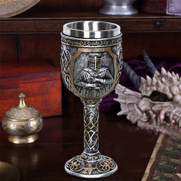3D Viking Skull Coffee Beer Mug Skull Mug Beer Wine Drink Gift Stainless Steel Knight Decorative Cup for Men