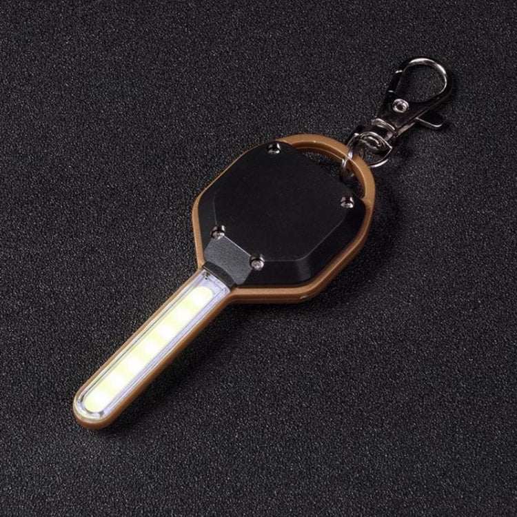 Mini Pocket Keychain Light LED White Light Keyring Outdoor Flashlight