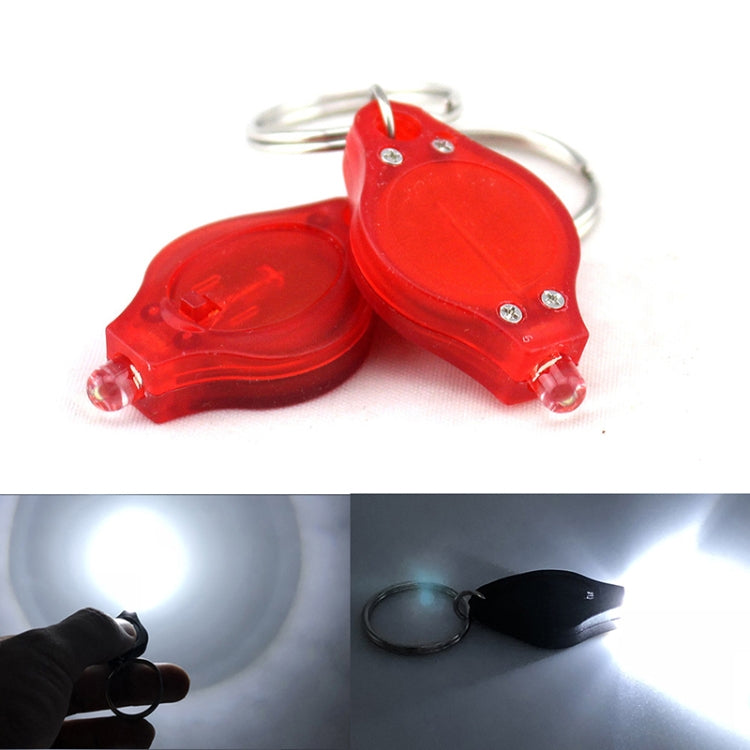 2 PCS Mini Pocket Keychain Flashlight Micro LED Squeeze Light Outdoor Camping Ultra Bright Emergency Key Ring Light Torch Lamp