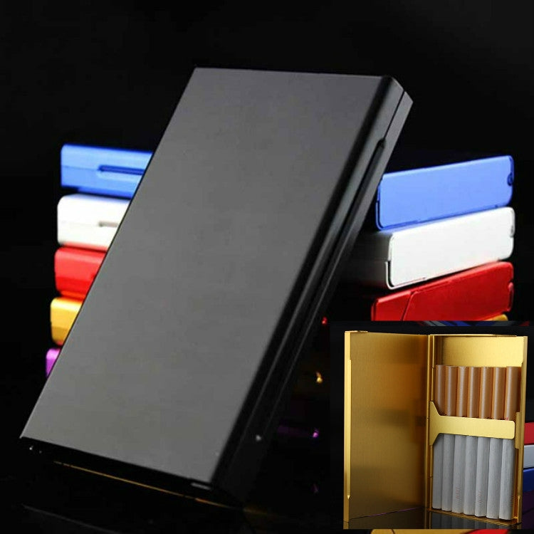 Ultra-thin Personality Creative Ladies Cigarette Case Metal Cigarette Case