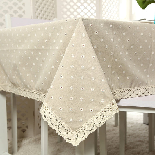 Lace Tablecloth Coffee Table Multifunctional Cover Towel