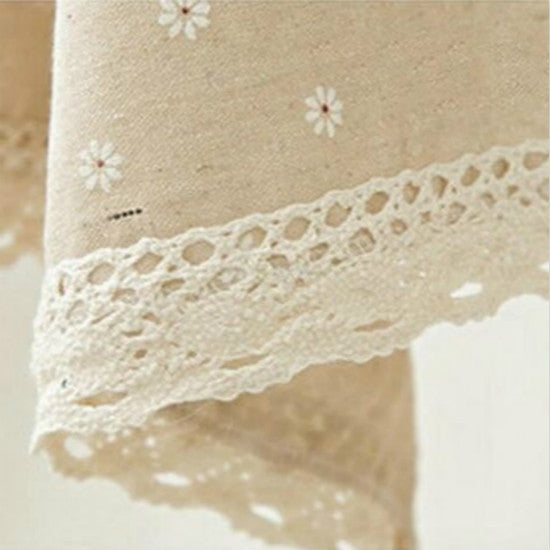 Lace Tablecloth Coffee Table Multifunctional Cover Towel