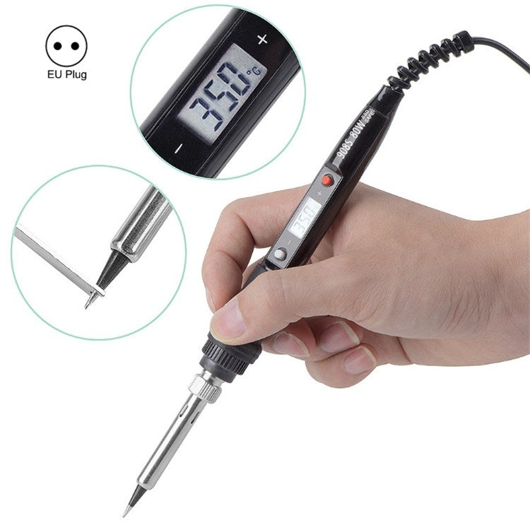 908S 80W LCD Thermostat Soldering Iron Constant Temperature Soldering Iron